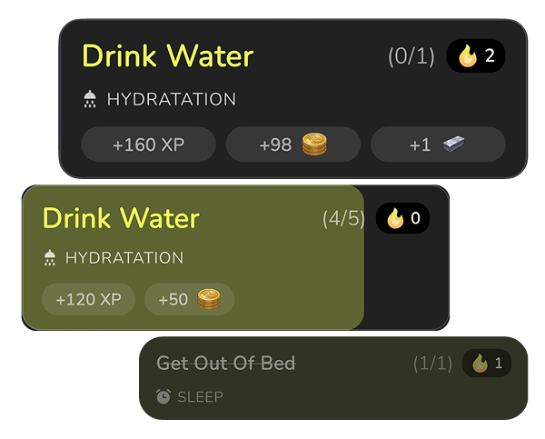 Your habits reward you