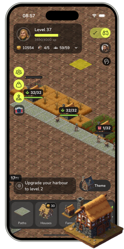 Farm, mine, and more