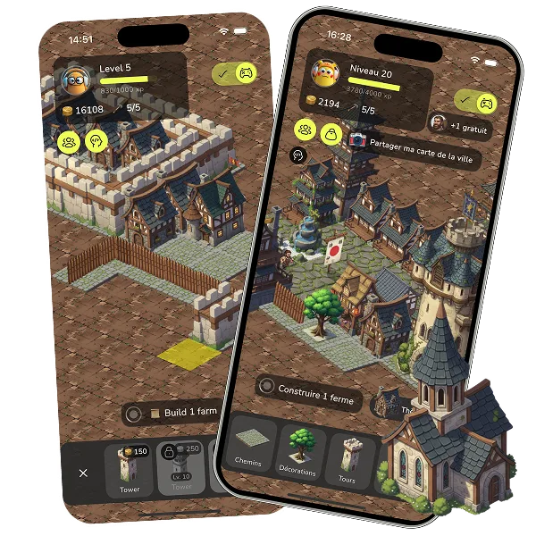 Turn habits into a <span class="text-primary">medieval empire</span>