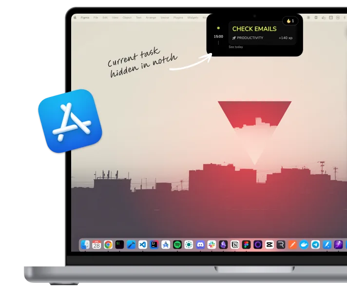 Your <span class="text-primary">MacOS Companion</span>, Right in the notch